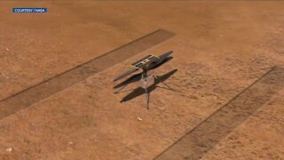 Mars helicopter starts test flights Sunday