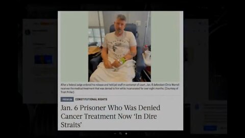 Jan. 6 Prisoner Who Was Denied Cancer Treatment Now 'In Dire Straits'