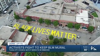 Black Lives Matter Mural: To Be Removed