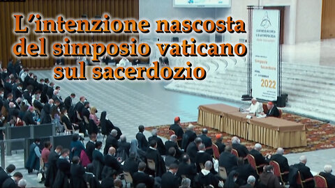 PCB: L’intenzione nascosta del simposio vaticano sul sacerdozio