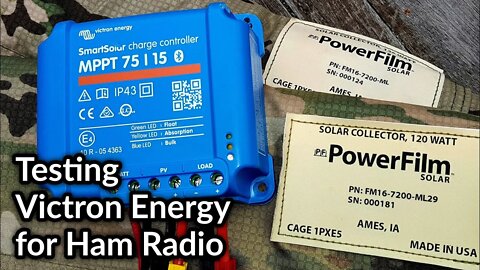 Victron Energy 75/15 MPPT for Ham Radio