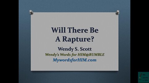 Will There Be a Rapture?