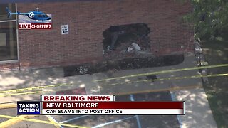 Car into Post Office