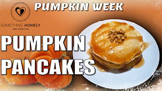 Pumpkin Pancakes [ PUMPKIN WEEK ]