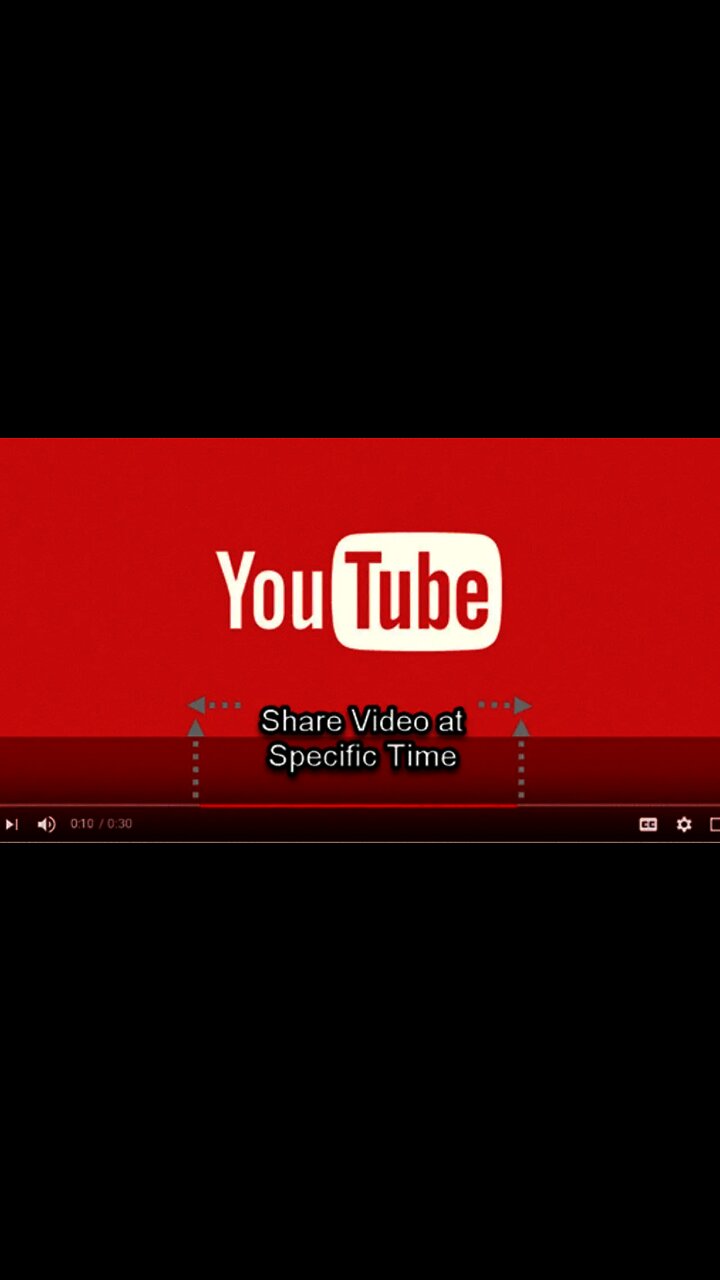 How to Share a  Video at a Specific Start Time