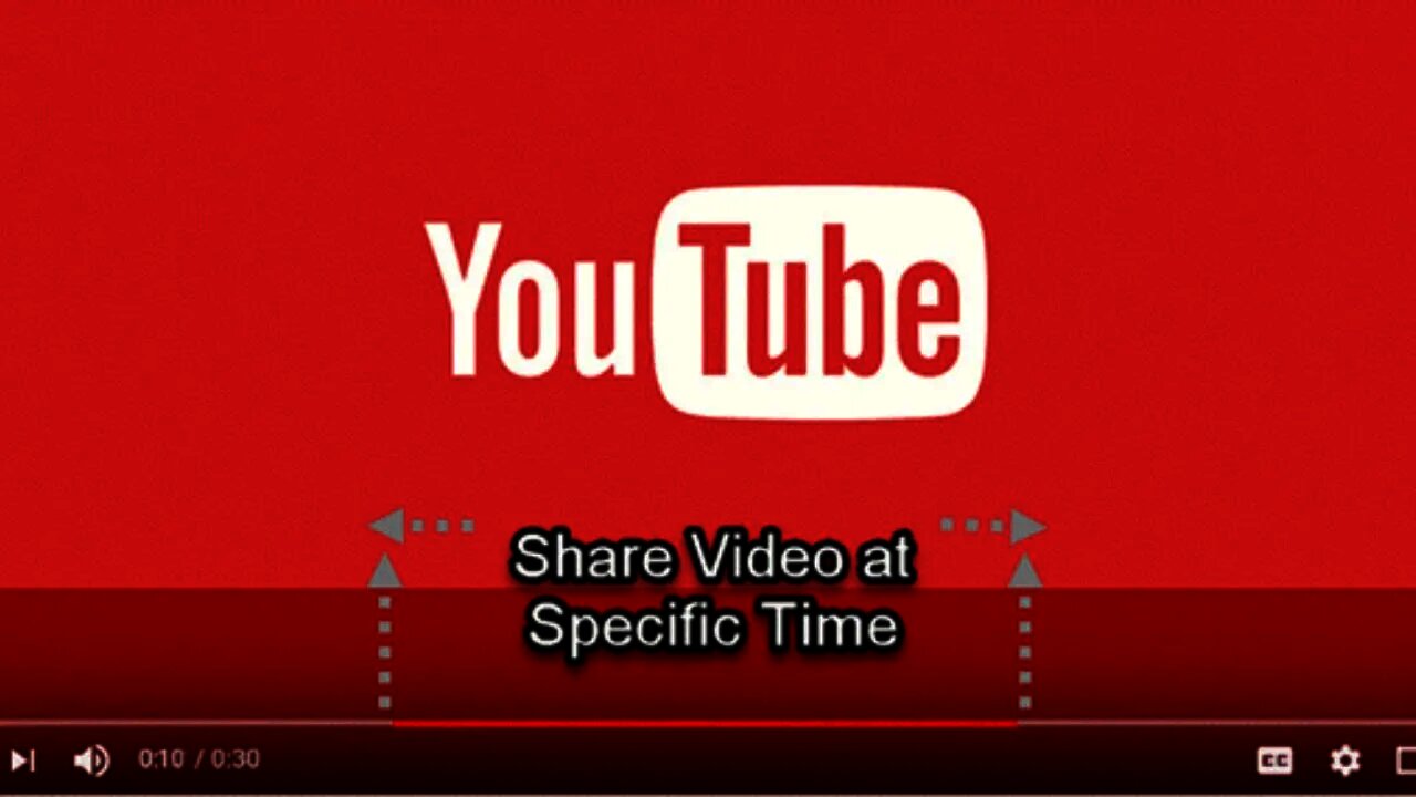 How to Share a  Video at a Specific Start Time