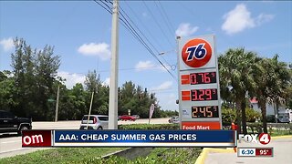 AAA Cheap Summer Gas Prices