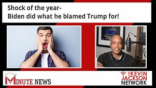 Shock of the year- Biden did what he blamed Trump for!