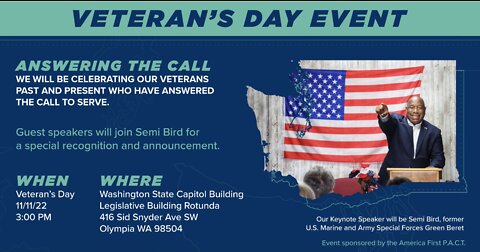 Veteran's Day Event - Answering the Call