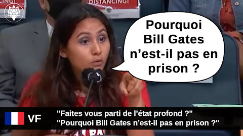 "Pourquoi Bill Gates n'est-il pas en prison ? Faites vous parti de l'état profond ?"