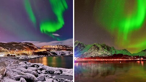 Epic Timelapse Footage Of The Northern Lights