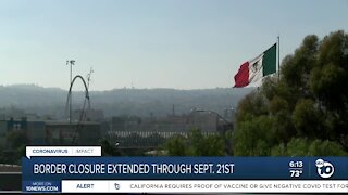 US extends closure on non-essential border travel