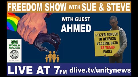 The Freedom Show with Sue & Steve Ep23 - Ahmed
