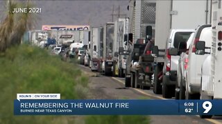 Looking back: How fire crews and weather quelled the Walnut Fire in 2021
