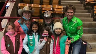 Girl Scouts Day at the Stock Show