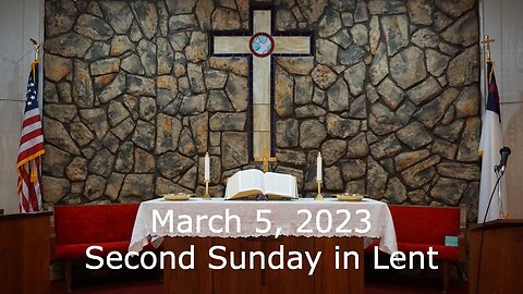 2nd Sunday in Lent - March 5, 2023 - Never Thirst Again - John 4:5-26