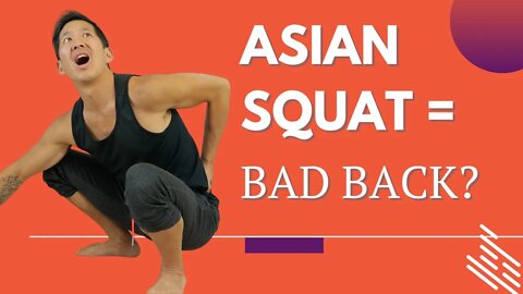 Is the Asian Squat Bad for Your Back?