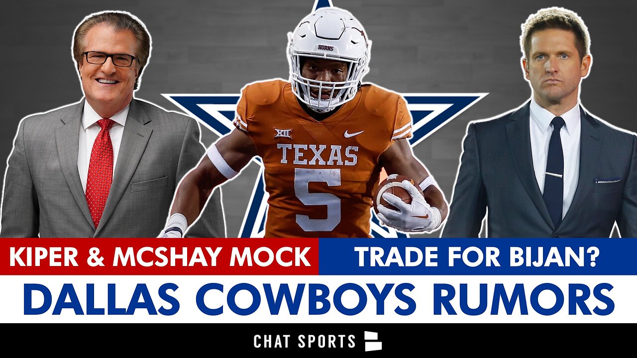 Cowboys Draft Rumors On Bijan Robinson & 3Round ESPN Mock Draft