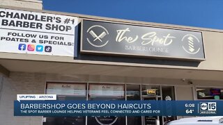 Veteran owned barbershop welcomes other veterans in as a place to bond