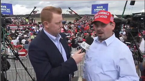 RSBN interviews Chris Rose, WV MAGA Candidate at the Save America Rally in Latrobe, PA 11-05-22