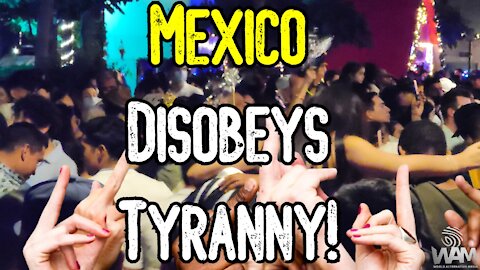 AMAZING! New Year's Eve CANCELED In Mexico! - EVERYONE DISOBEYS! - Police Stand Down!