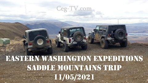 EWE Saddle Mountains Trip - 11/05/2021
