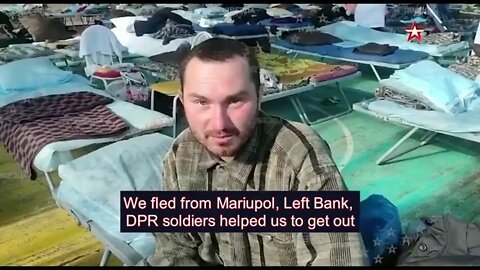 Mariupol Residents: "Pro Russian Donetsk Rebel Troops Saved Their Life"