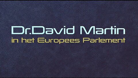 DAVID MARTIN in het Europees parlement - Nederl. OT. - Open Vizier