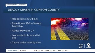 Deadly crash in Clinton County