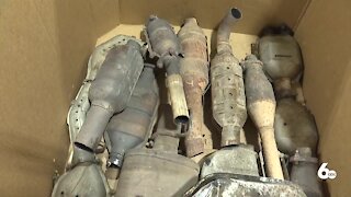 Catalytic converters stolen from local child care center buses