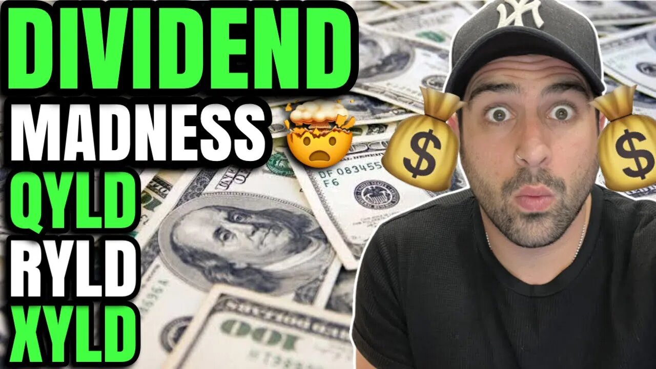💰 QYLD vs RYLD vs XYLD MONTHLY DIVIDEND MADNESS 12.7 YIELD! INDEPTH
