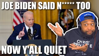 Joe Biden SAID "THA WORD", Now Yall QUIET