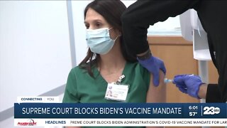 Supreme Court blocks Biden's vaccine mandate