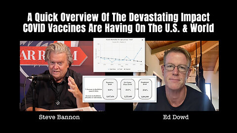 Ed Dowd: A Quick Overview Of The Devastating Impact COVID Vaccines Are Having On The U.S. & World