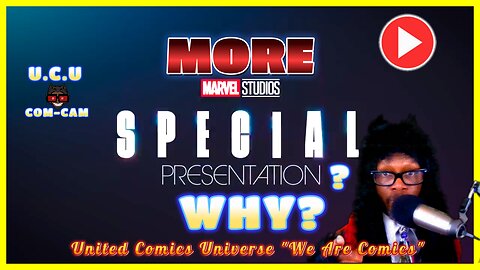 Com-Cam: More Special Presentation? Why Marvel? #shorts Ft. Fenrir Moon "We Are Com-Cam"