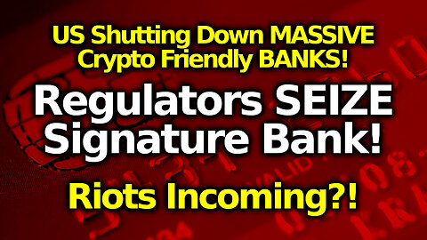 Government SEIZES Another HUGE $110B Bank! War On Crypto? Will Major Riots Ensue?