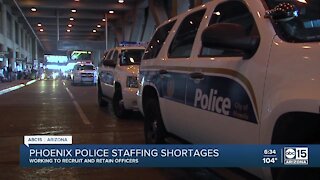 Phoenix police facing staffing shortages