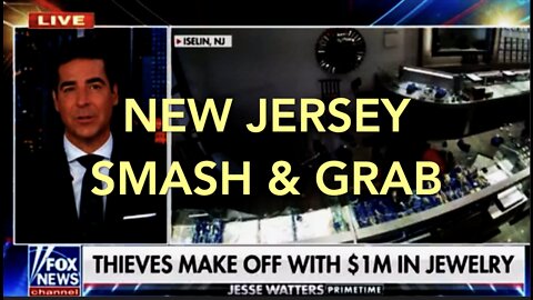 New Jersey Smash & Grab - $1mm In Jewelry Stolen