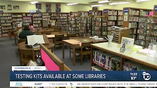 COVID-19 test kits available at San Diego County libraries