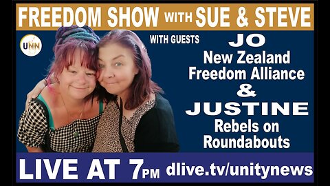 The Freedom Show with Sue & Steve - Ep 24 Jo & Justine