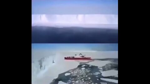 UAV Video Footage of the "Ice Wall of Antarctica?"
