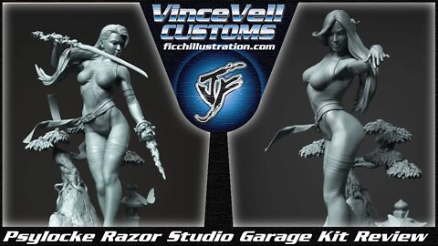 Razor Studios Psylocke Garage kit Review and Custom Plans