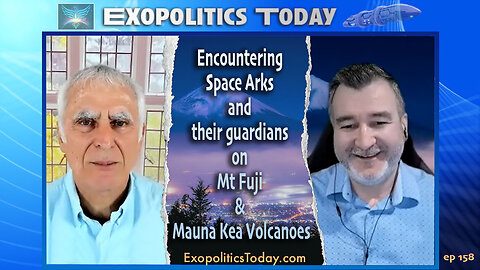 Encountering Space Arks and their guardians on Mt Fuji & Mauna Kea Volcanoes