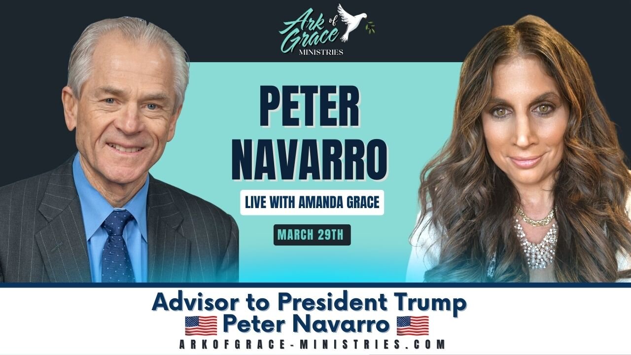 Amanda Grace Talks LIVE...WITH ADVISOR TO PRES. TRUMP MR. PETER