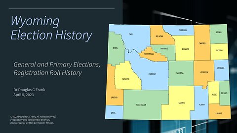 Wyoming Election History