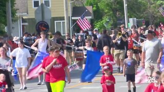 Sherwood marks Memorial Day with parade, new monument