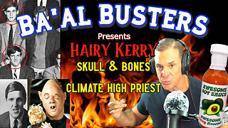 HAIRY KERRY Skull & Bones High Priest of CLIMATE Tyranny