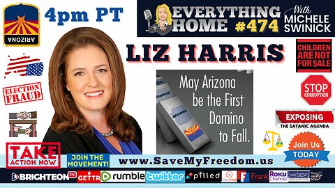 ARIZONA REP. LIZ HARRIS: Arizona Will Be The First Domino To Fall WITH YOUR HELP + Grassroots vs GOP Rino Establishment - Decision vs Division & AZ UPDATES