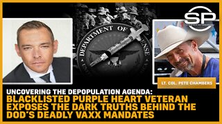Uncovering The Depopulation Agenda: Purple Heart Veteran EXPOSES Dark Truths Of The DEADLY Mandates