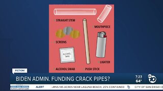 Fact or Fiction: Biden administration funding crack pipe distribution?